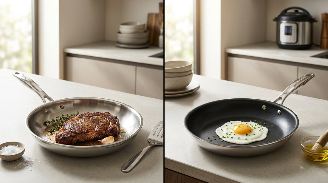Stainless Steel vs. Non-Stick Cookware: Which One Should You Choose?