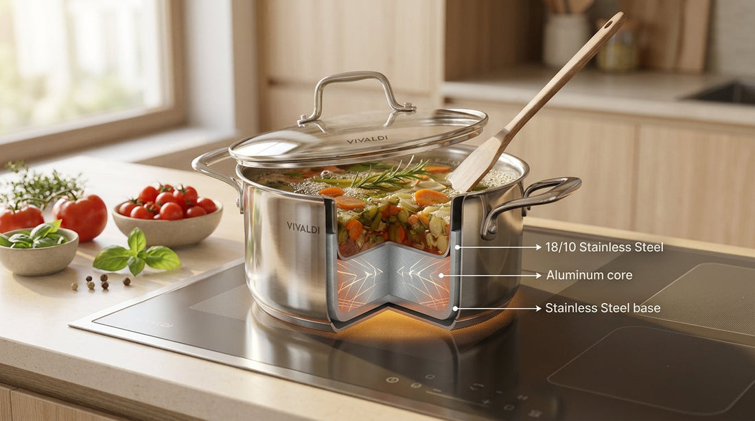 What Is a Capsule Base? How It Works in Stainless Steel Cookware