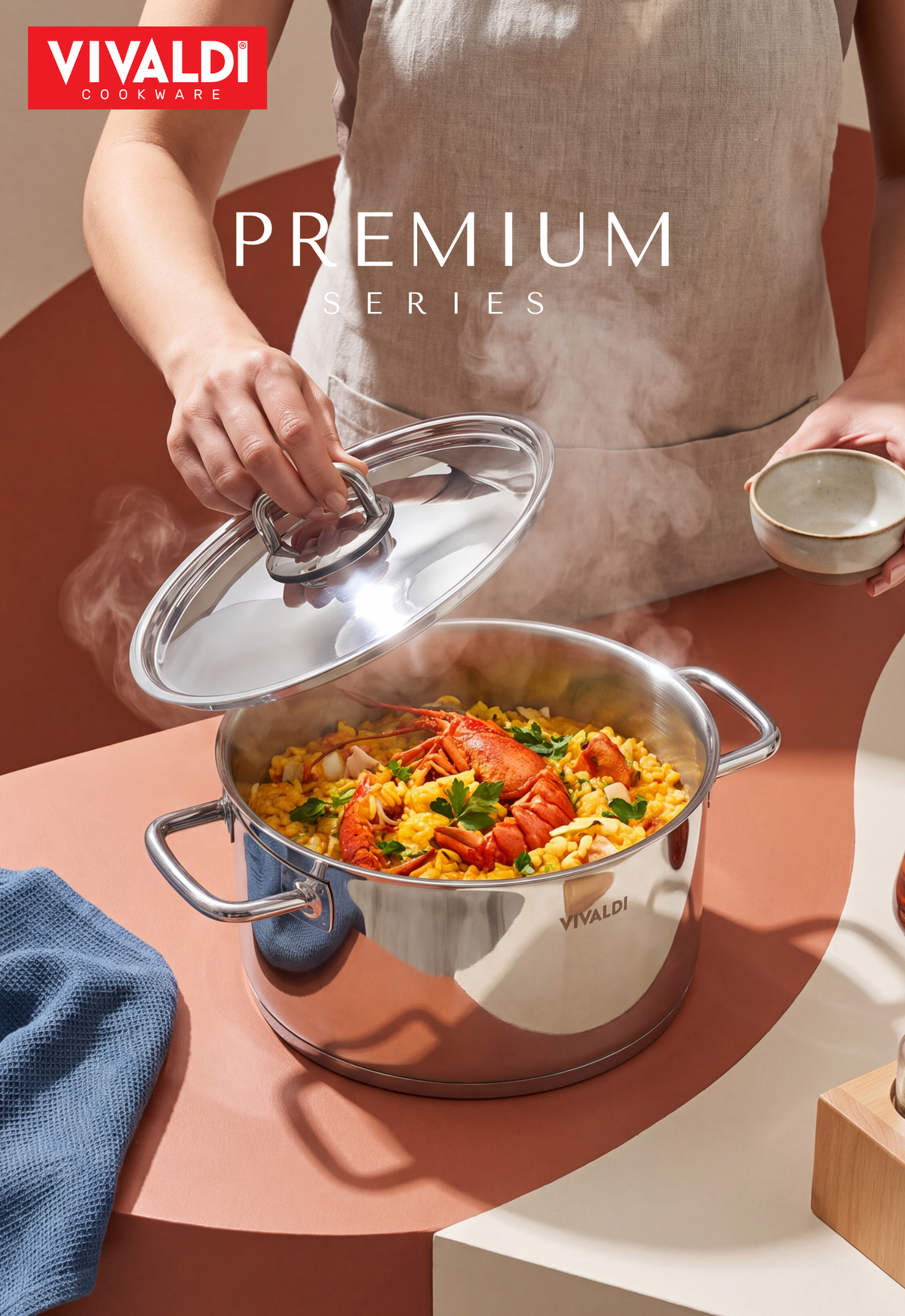 PREMIUM 11-PIECE STAINLESS STEEL COOKWARE SET