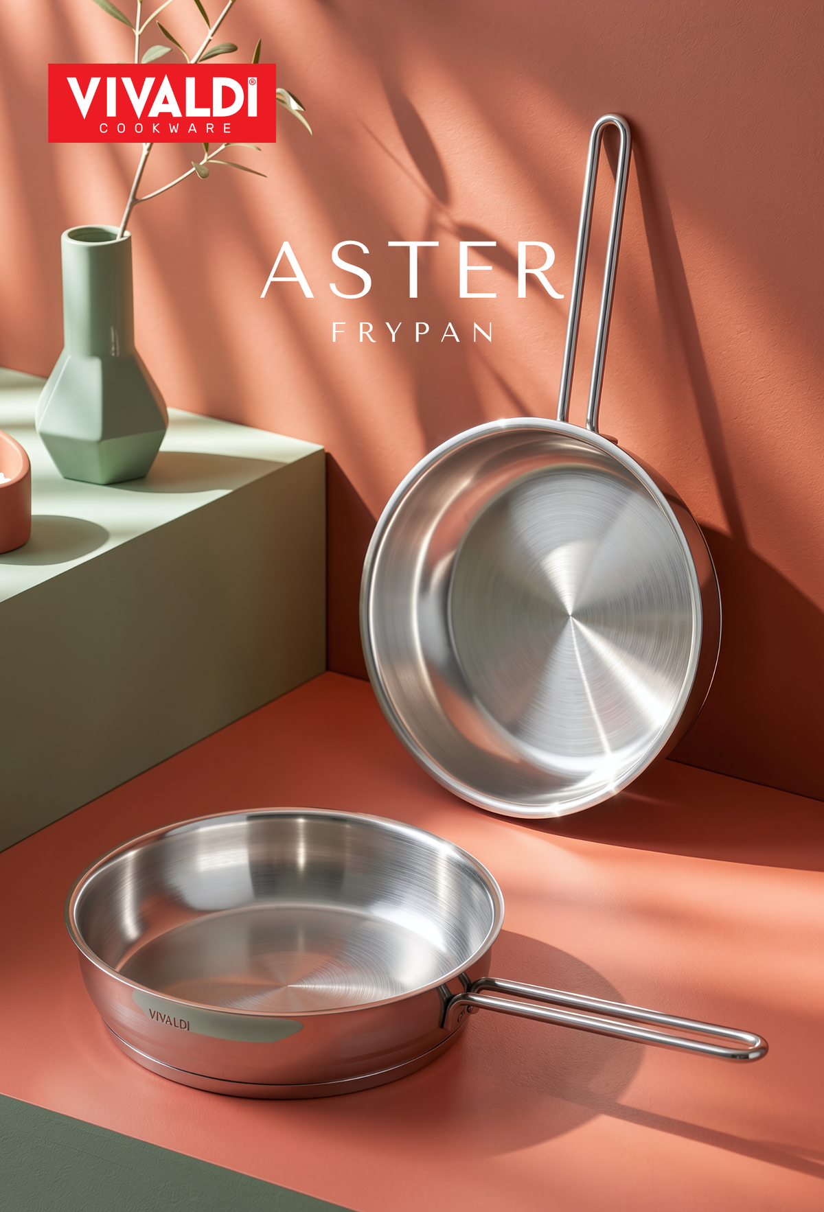 ASTER STAINLESS STEEL | FRYING PAN