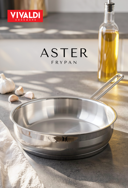 ASTER STAINLESS STEEL | FRYING PAN