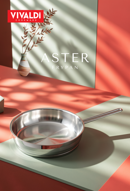 ASTER STAINLESS STEEL | FRYING PAN