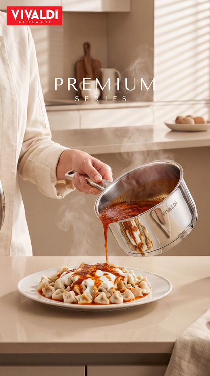 PREMIUM 11-PIECE STAINLESS STEEL COOKWARE SET