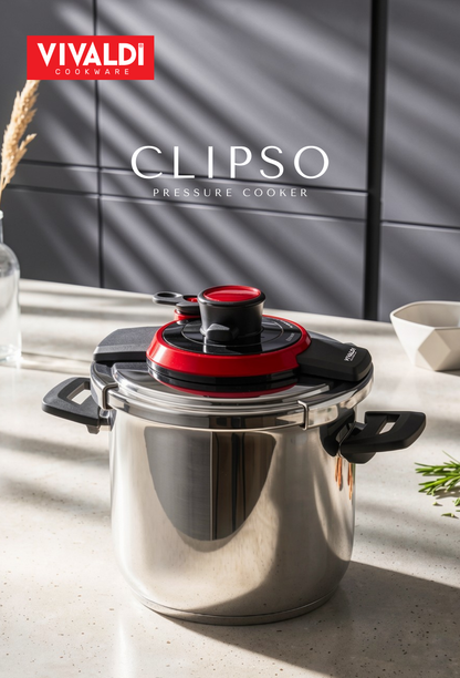 CLIPSO 10-LITER STAINLESS STEEL PRESSURE COOKER
