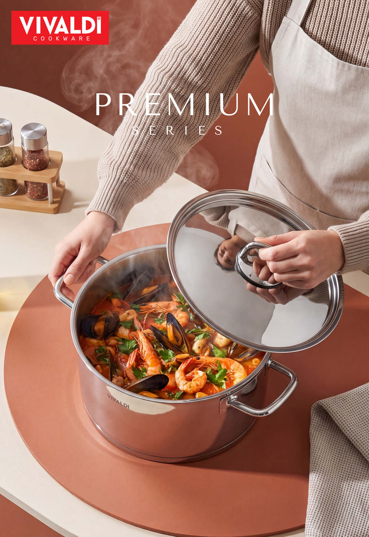 PREMIUM 11-PIECE STAINLESS STEEL COOKWARE SET