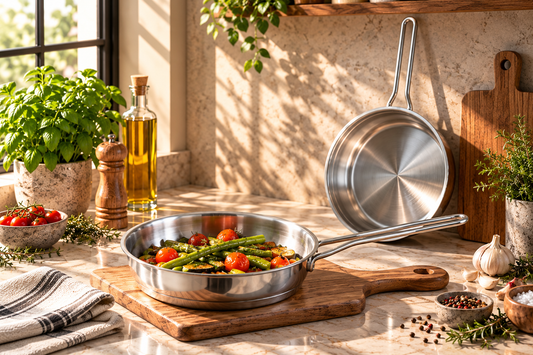 ROSSO STAINLESS STEEL | FRYING PAN