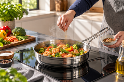 ROSSO STAINLESS STEEL | FRYING PAN