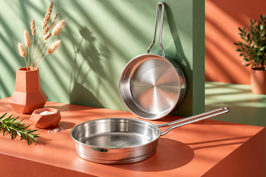 ROSSO STAINLESS STEEL | FRYING PAN