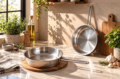 ASTER STAINLESS STEEL | FRYING PAN