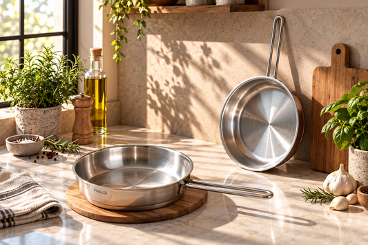 ASTER STAINLESS STEEL | FRYING PAN
