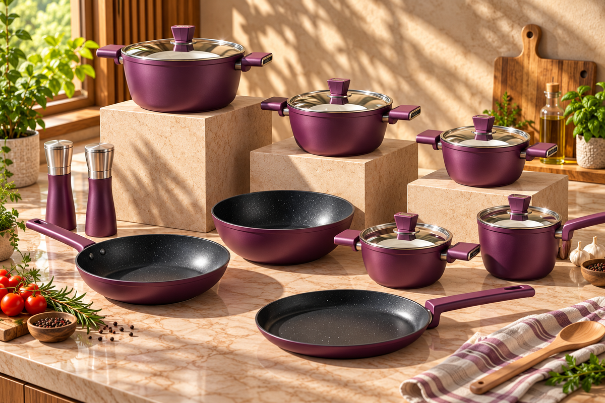 BIO TITANIUM 13-PIECE COOKWARE SET