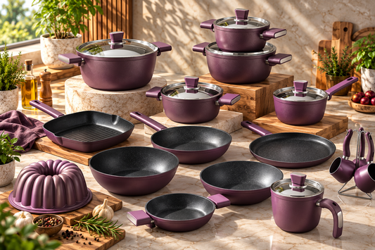 BIO TITANIUM 23-PIECE COOKWARE SET