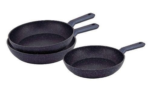 ECO 3-PIECE GRANITE FRYING PAN SET