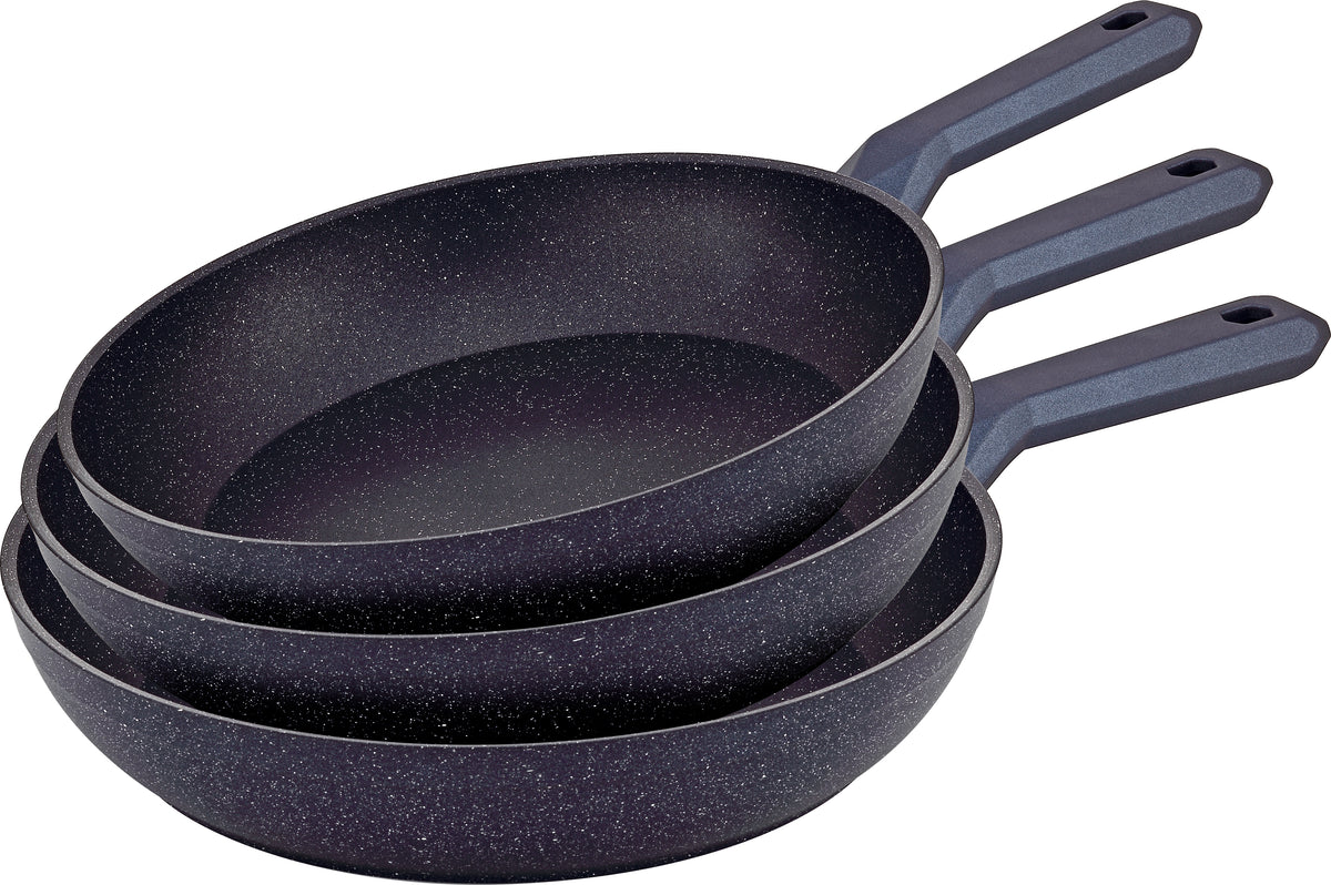 ECO 3-PIECE GRANITE FRYING PAN SET