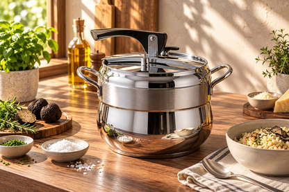 ORKIDE 13-LITER STAINLESS STEEL PRESSURE COOKER
