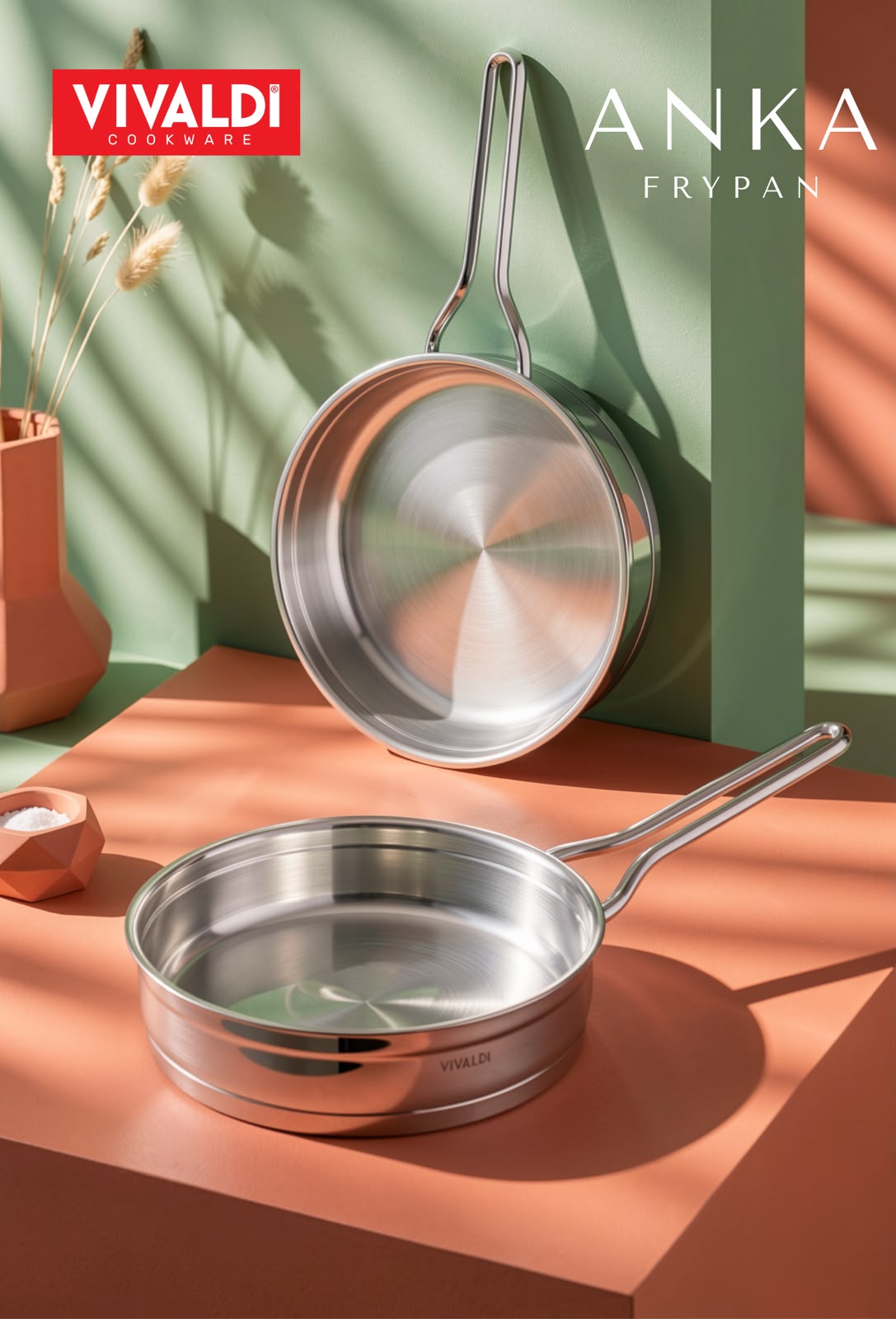 ROSSO STAINLESS STEEL | FRYING PAN