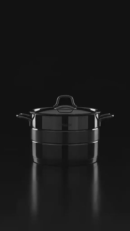 ELEGANCE 13-PIECE STAINLESS STEEL COOKWARE SET - COPPER HANDELS